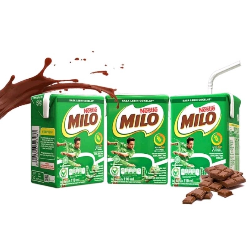 

SUSU KOTAK UHT MILO 110ml