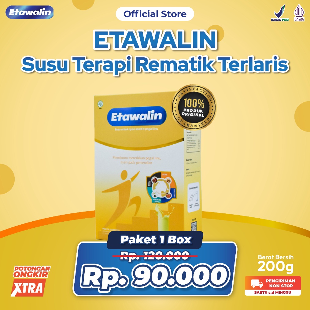 

1212 Terlaris Etawalin Susu Kambing Etawa Solusi Nyeri Sendi Pegal Linu 1 Box