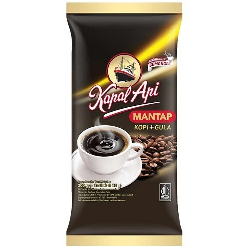 

KAPAL API Gula Rasa Mantap 1 Pack (12s x 25 gr)