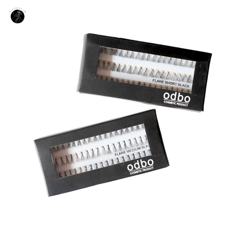 ODBO Ayelash Extention // Bulu Mata Tanam Flare 60 Helai // Bulu Mata Tanam Lentik Natural