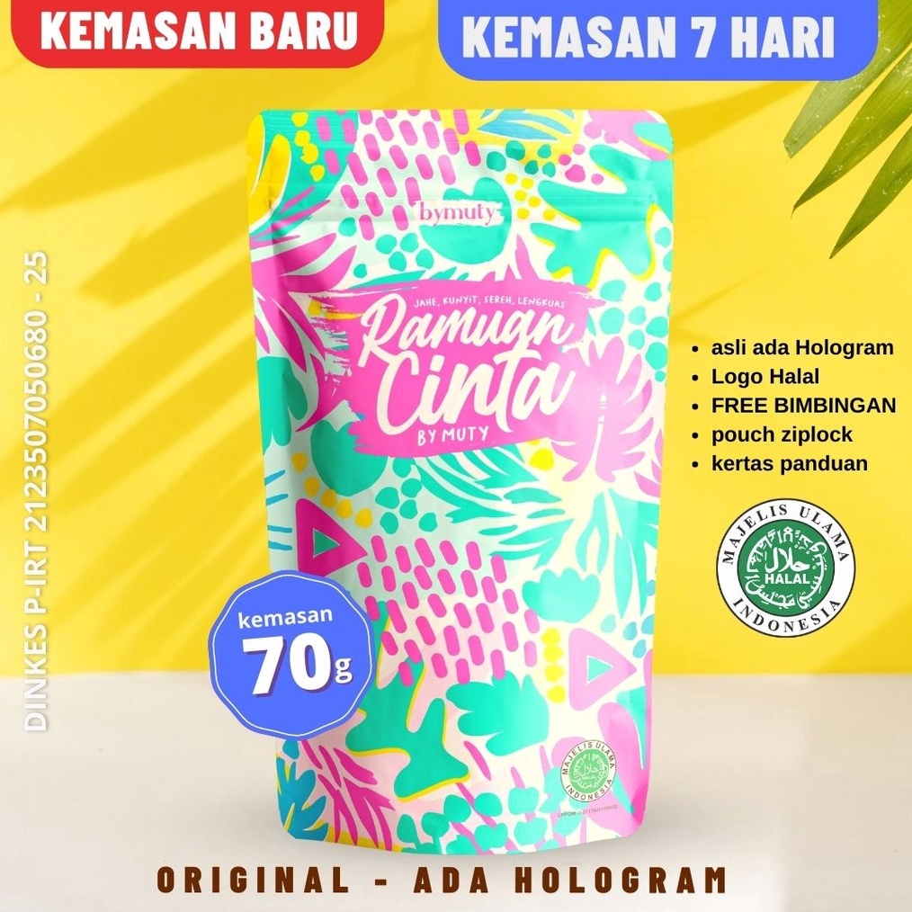 

1212 BIG SALE FASION Ramuan Cinta by Muty Promil Program Hamil Jamu Obat Herbal Cepat Hamil Penyubur Kandungan FREE Testpack murah
