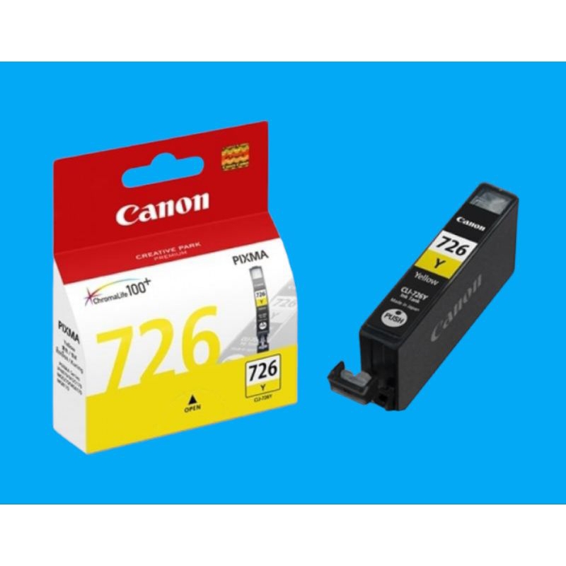 TINTA CATRIDGE 726 KUNING ( YELLOW) ORIGINAL