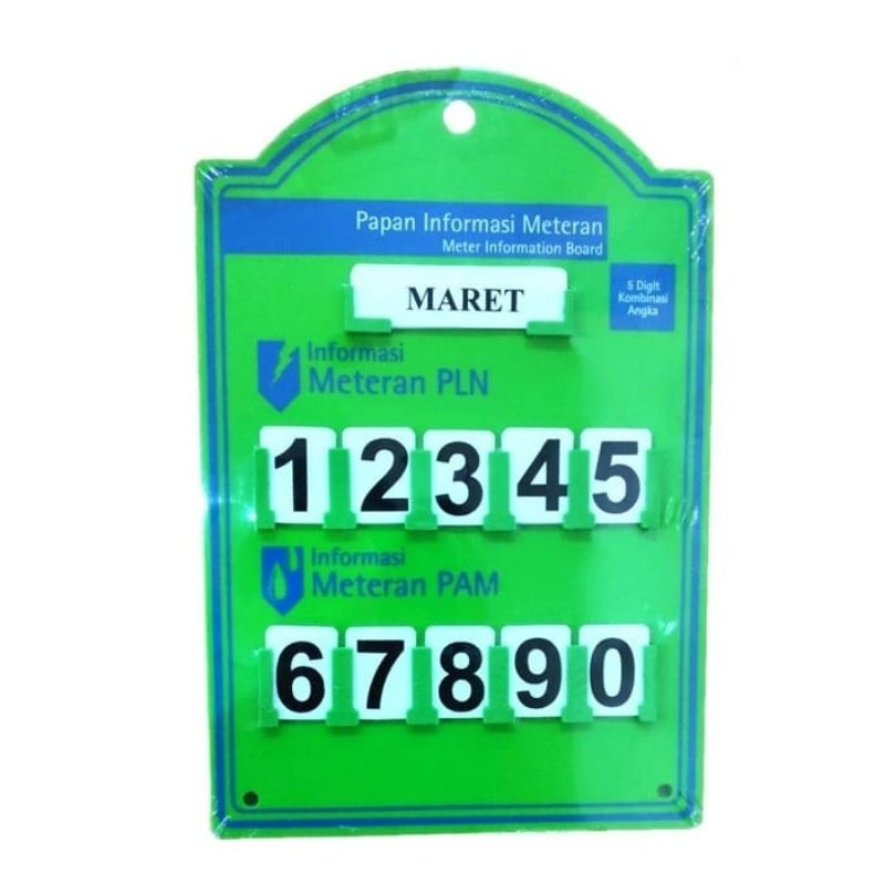 Kenmaster Meteran Pln Pam Listrik Air Meter