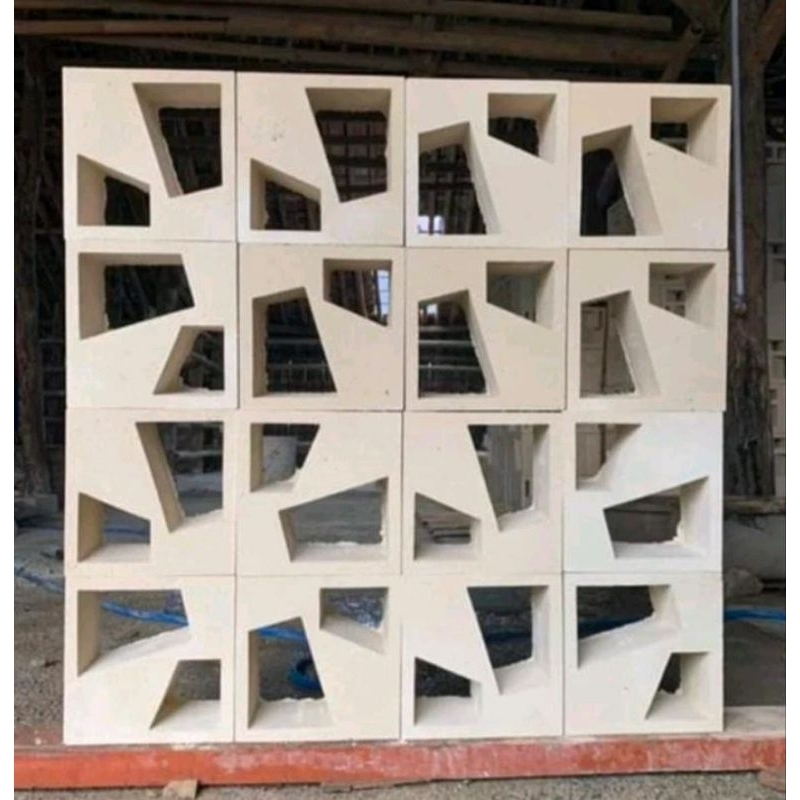 roster loster beton loster minimalis trapesium lb2 putih