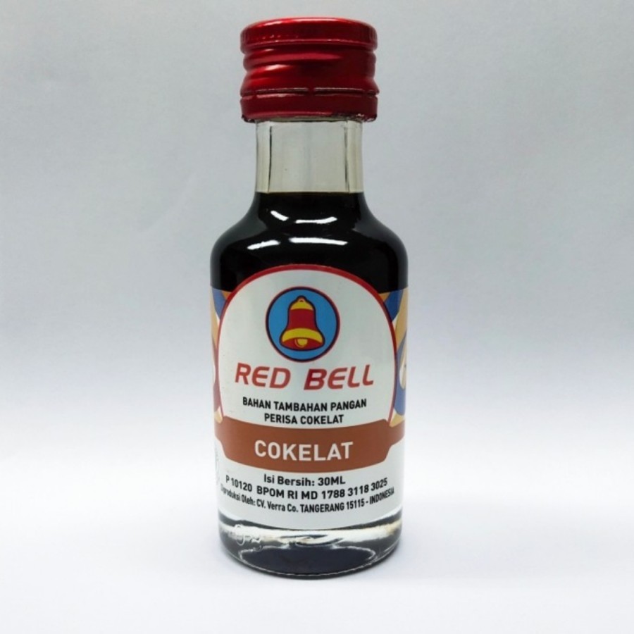 

RED BELL ESSENCE COKELAT 30ML, KEMASAN BOTOL BELING U/ MAKANAN/MINUMAN