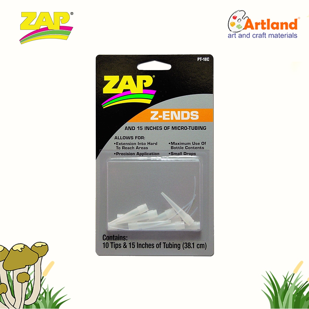 

ZAP Z-Ends (10 Extender Tips & 12" of Micro Tubing) | PT-18