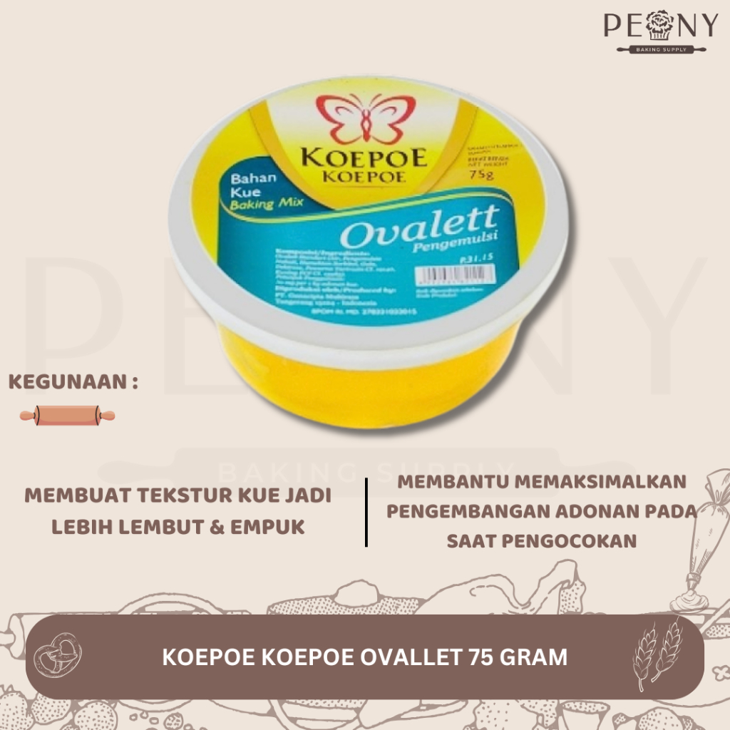 

KOEPOE-KOEPOE OVALLET 75 GR