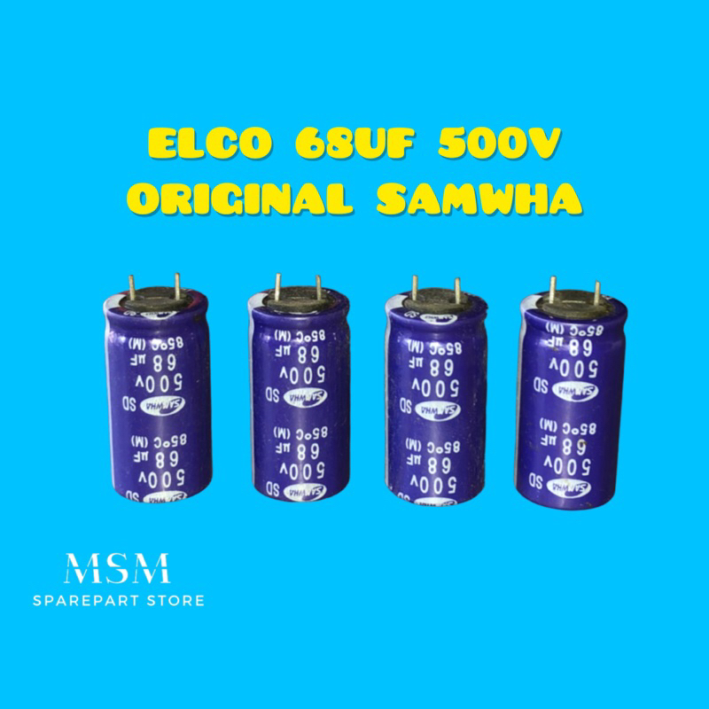 ELCO 68UF 500V ORIGINAL SAMWHA