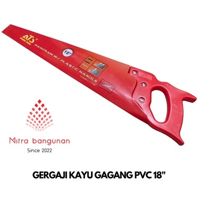 Mitra Bgn - GERGAJI KAYU GAGANG PVC KINRYU 18"