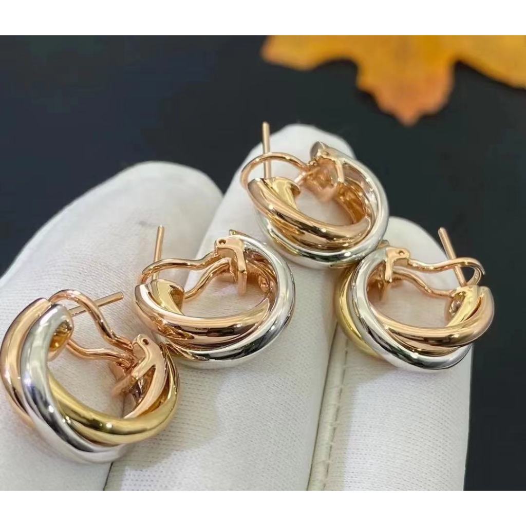 【17K / 750 emas asli/1.76gram】 Earrings Emas berlian