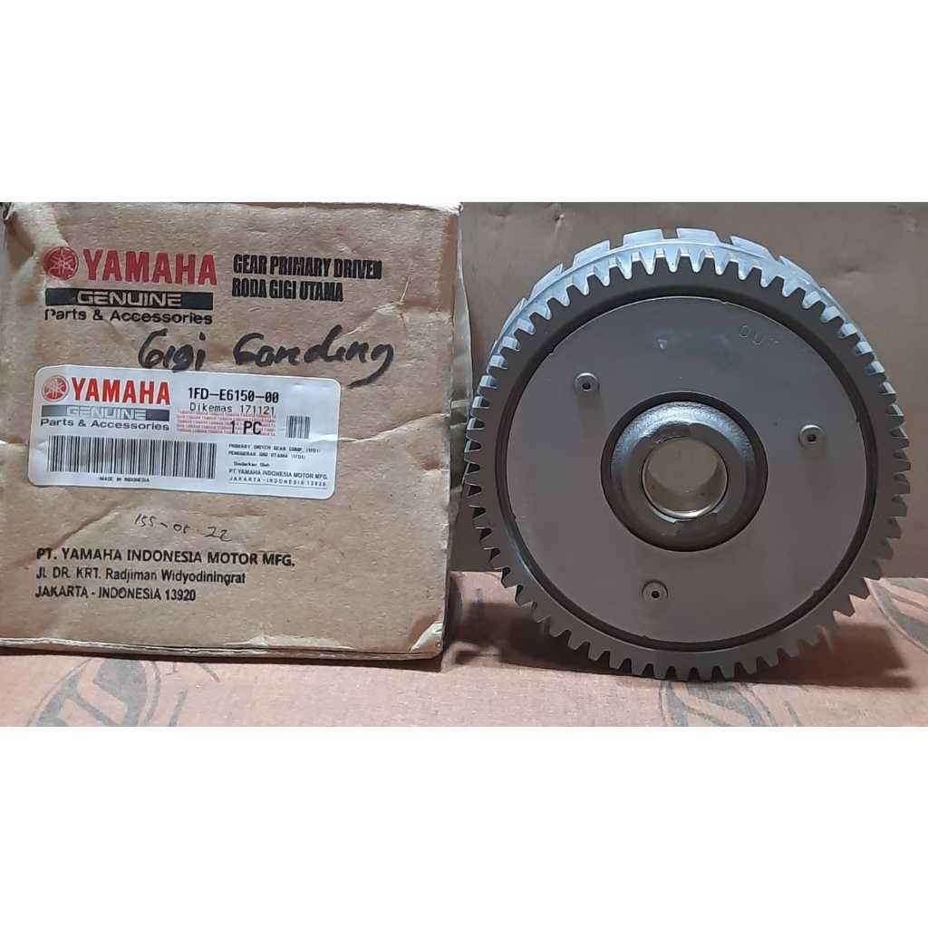 GIGI GENDENG/RUMAH KOPLING ASSY FORCE FI ASLI YAMAHA 1FD-E6150-00