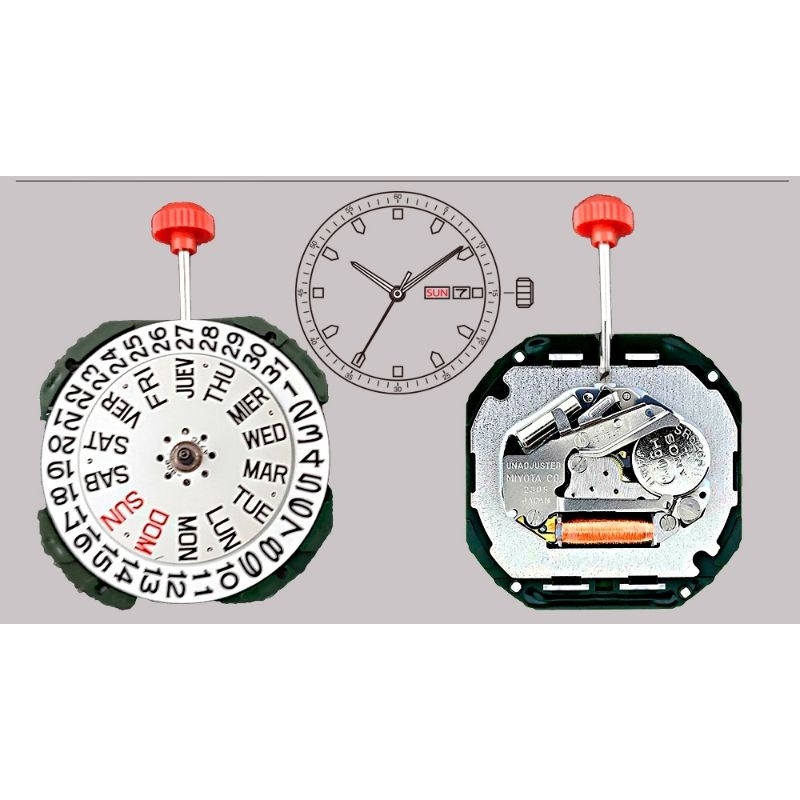 MESIN JAM TANGAN MIYOTA 2305
