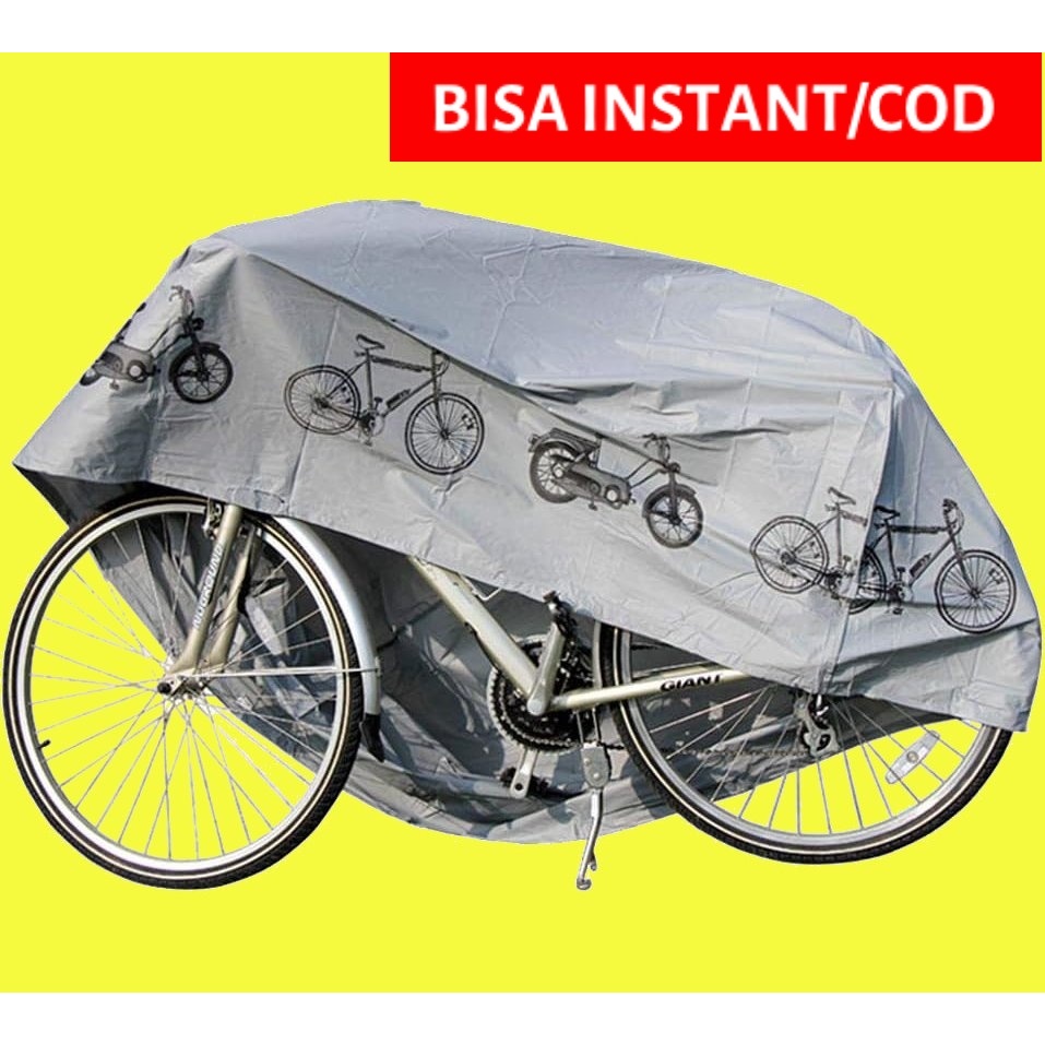 (BISA INSTANT/COD) Cover Sarung Anti Air dan Panas Pelindung Sepeda Polygon Listrik Lipat MTB Mountain Bike BMX Roadbike dan Motor Matic - UV-2000