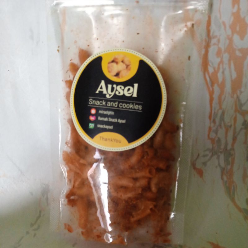 

makaroni pedas daun jeruk