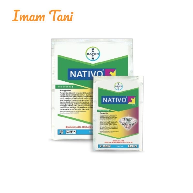 Nativo® 75 WG - Bahan aktif: Trifloksistrobin 25% Tebukonazol 50% - fungisida sistemik - Bayer