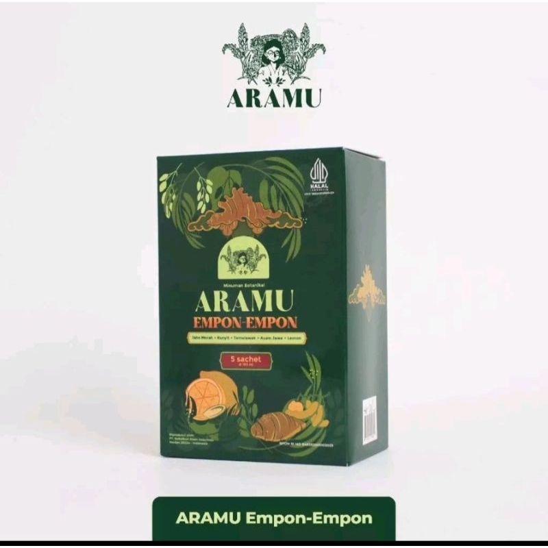 

Jamu Aramu Empon Empon 100ml isi 5 sachet aramu official store