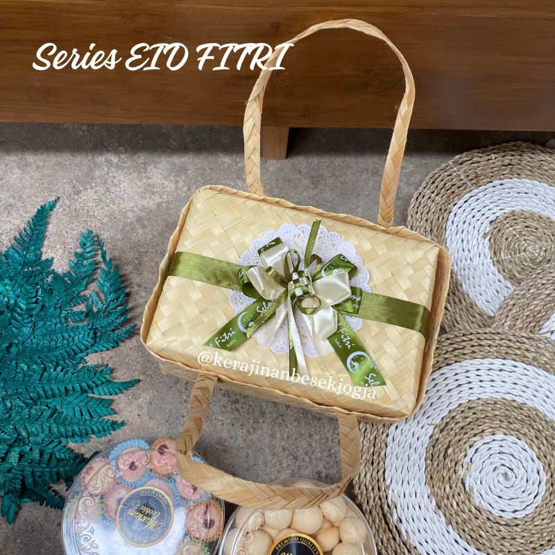 

LEBARAN HAMPERS | BESEK JINJING 20X30 BLICING PITA | besek hantaran besek kue besek pita besek murah besek jogja