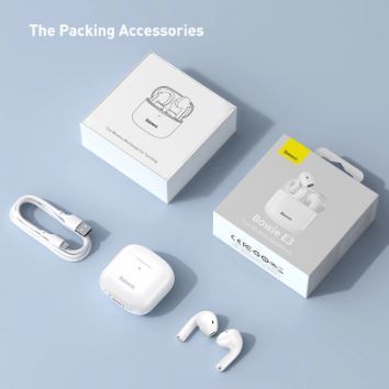 [ELECTROPICALLY] ORIGINAL Baseus Bowie E3 True Wireless Bluetooth Earphone Earbuds