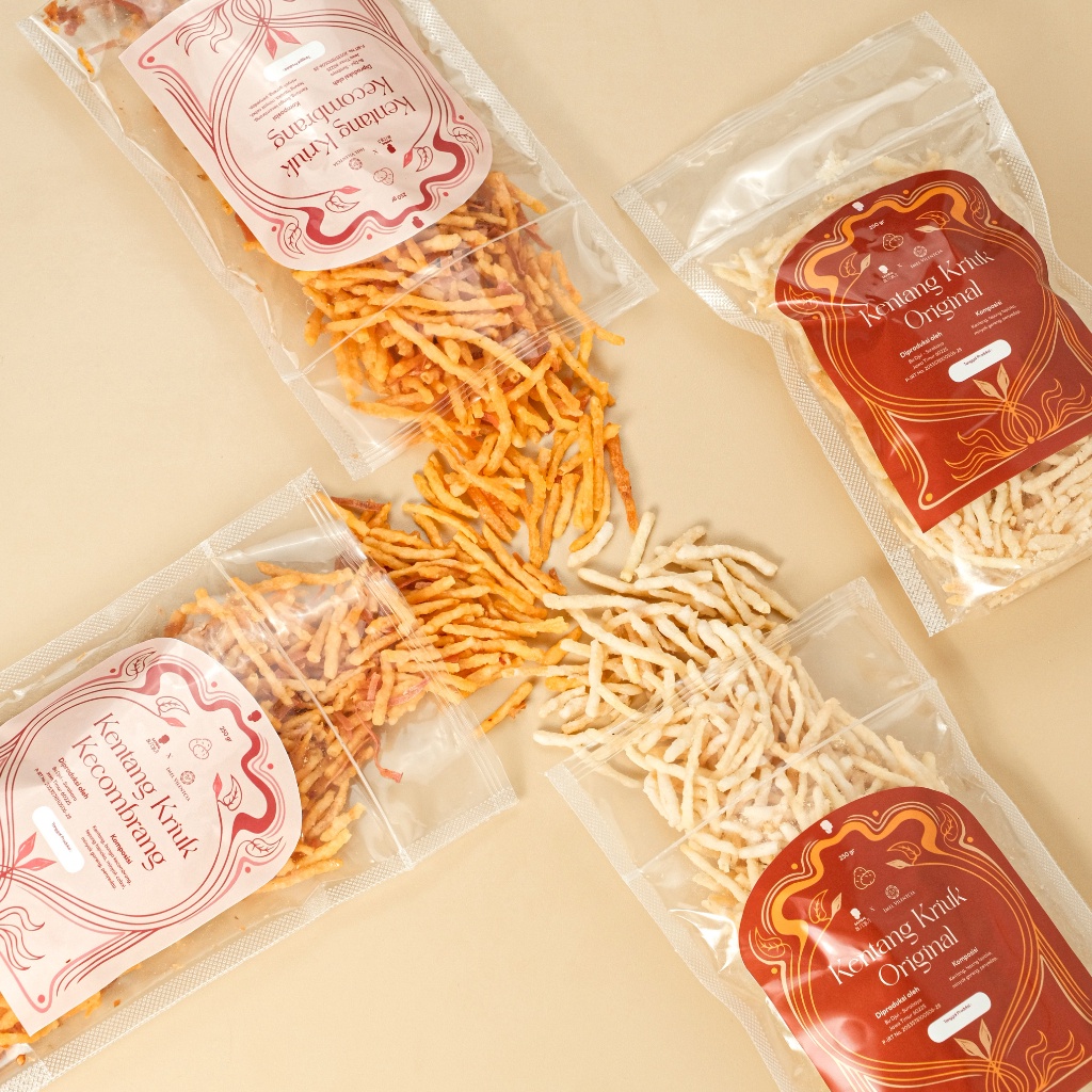 

HOT Product SAMBAL BU DJUI x IMEL VILENTCIA Kentang Kriuk serbuuu