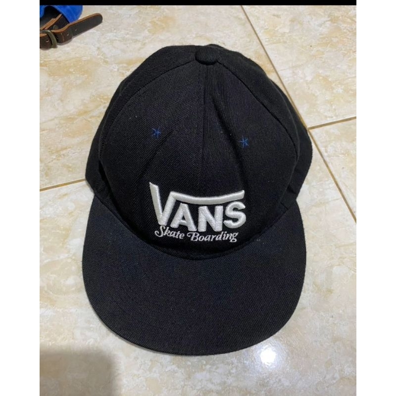 Topi Snapback Vans Second