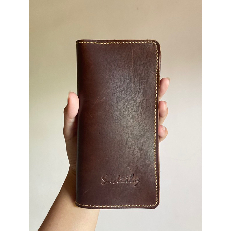 dompet hp bahan kulit ori pria wanita
