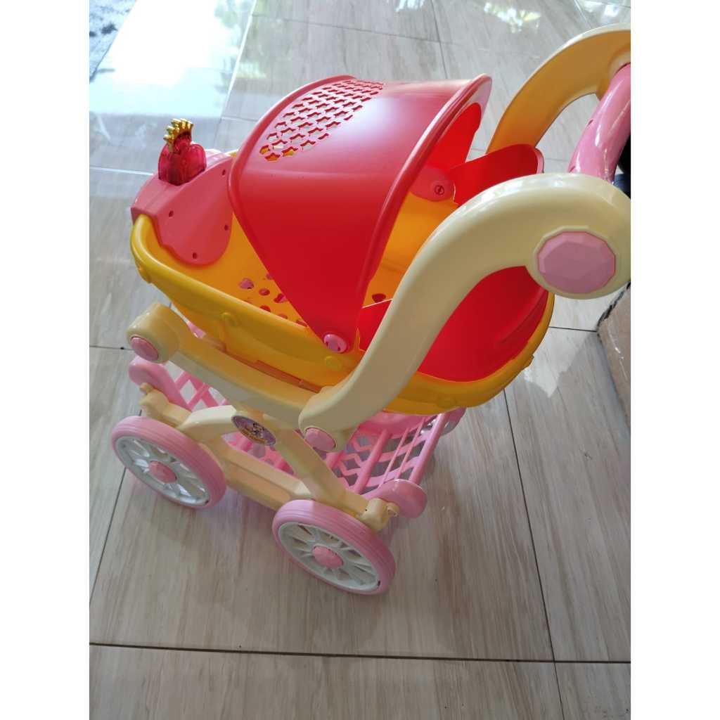 MUSICAL STROLLER KONGSUNI ORIGINAL BONEKA MAINAN KONG SUNI ANAK STROLLER MUSIC FOR DOLL