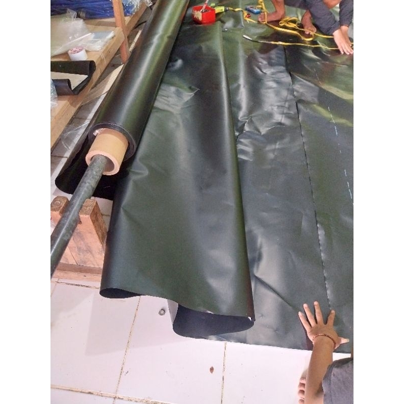 HDPE GEOMEMBRAN 5×12m Tebal 300micron