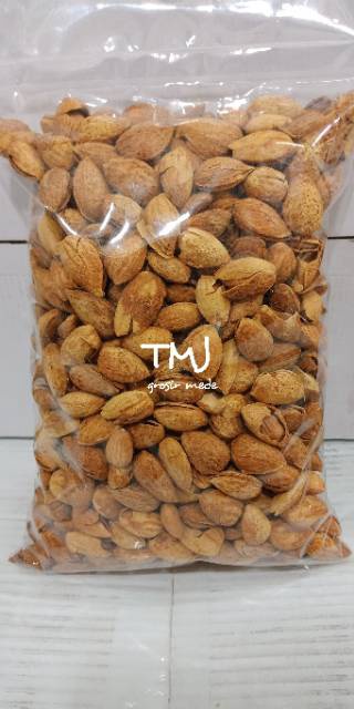 

HOT Product ALMOND CANGKANG RASA SUSU OLEH2 HAJIUMROH 1KG serbuuu