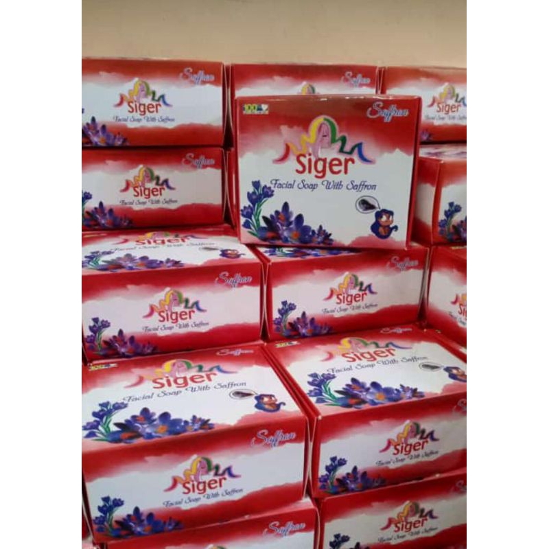 sabun kecantikan siger saffron