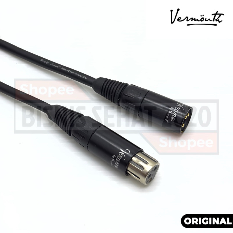Kabel XLR Vermouth Serenade Balanced Tellurium Gold