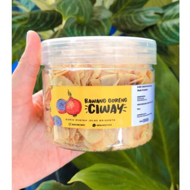 

BAWANG PUTIH GORENG 100gram TANPA Campuran/ ORIGINAL Kriuk /Spinner - Premium Fried Garlic