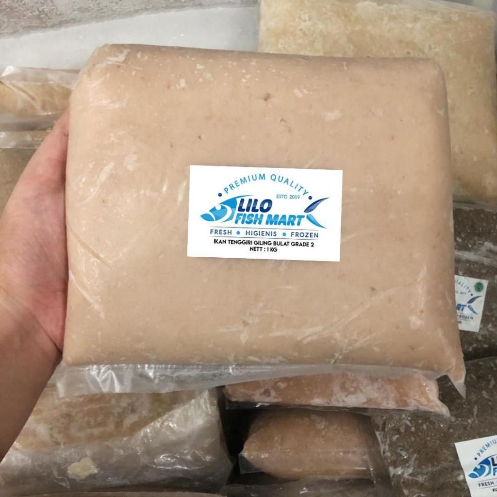 

Ikan Tenggiri Giling Bulat Super 1kg (Jantan) Grade 2