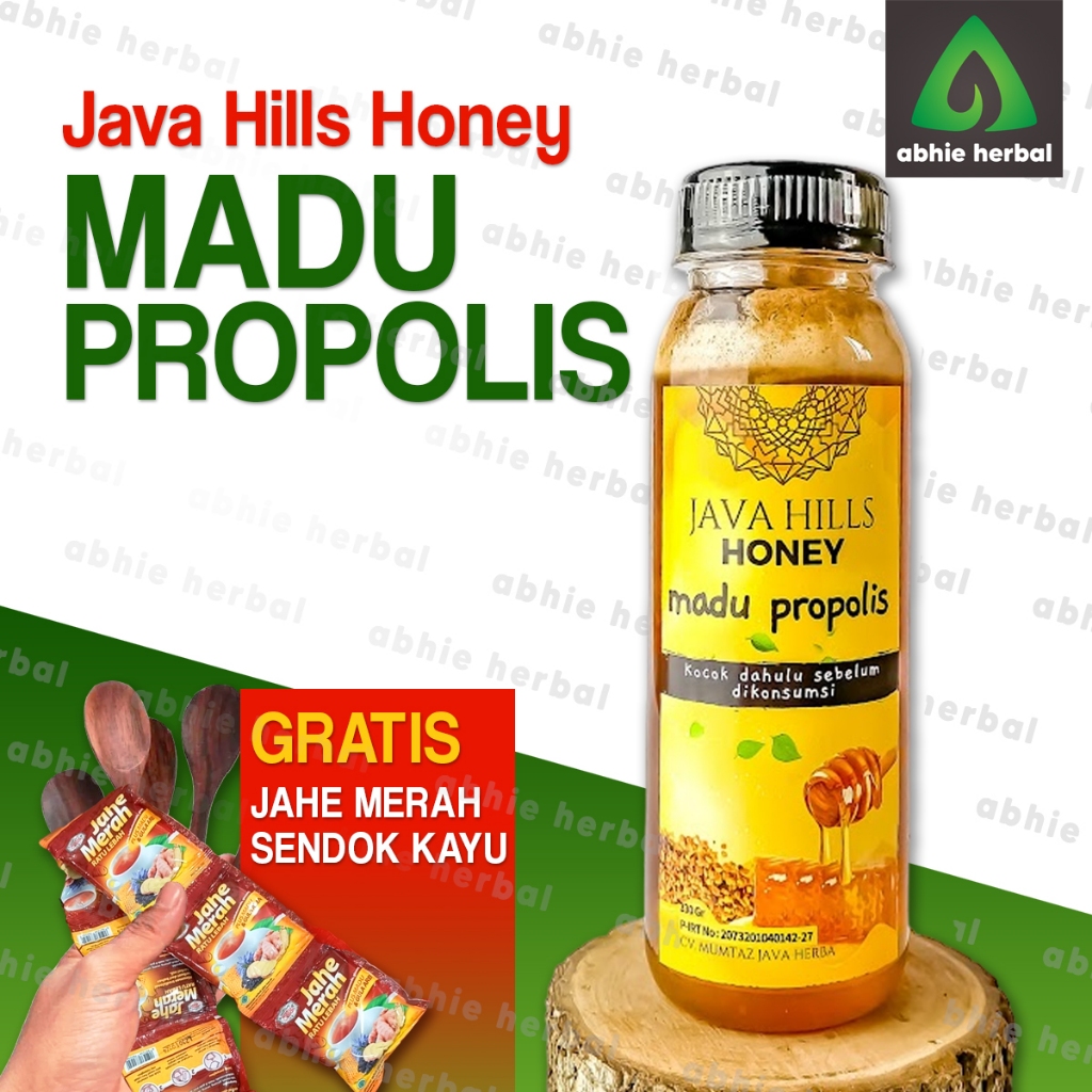 

Madu Propolis Herbal Java Hilss Honey