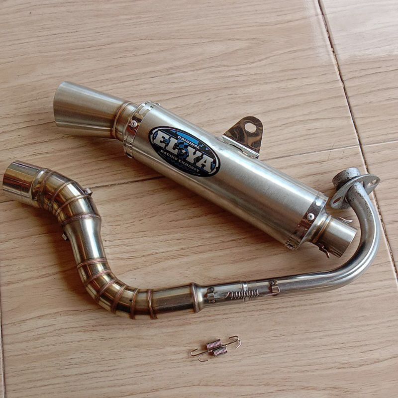 knalpot racing ELYA ORIGINAL model fantera tzm jrm mio Beat Scoopy Vario Nmax aerox lexi