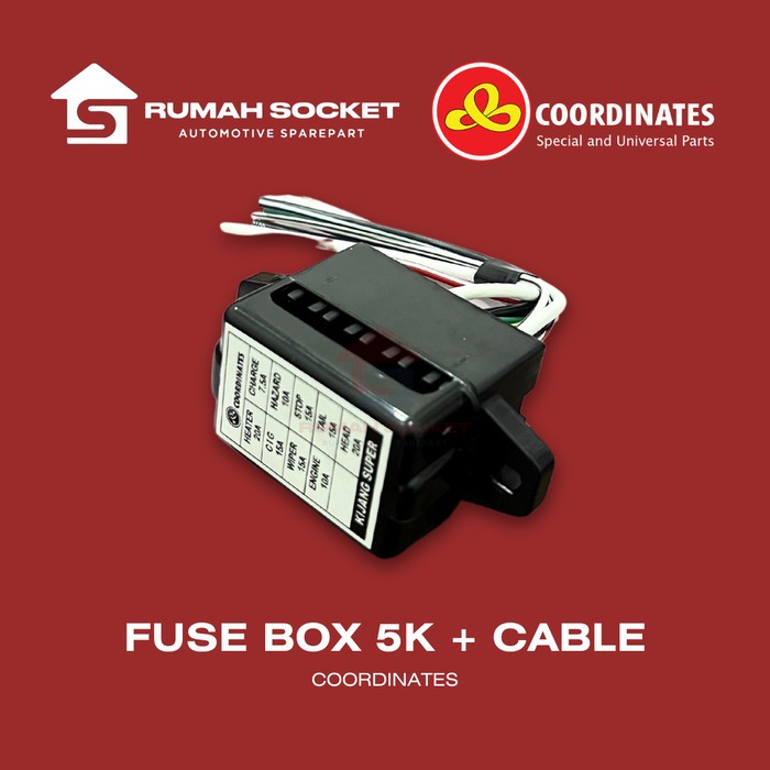 FUSE BOX / RUMAH SEKRING SIKRING MOBIL KIJANG SUPER 5K / ROVER / GRAND