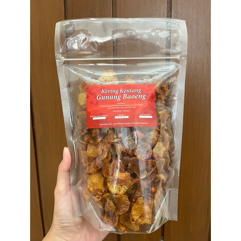 

Kering Kentang Pedas Manis HOMEMADE