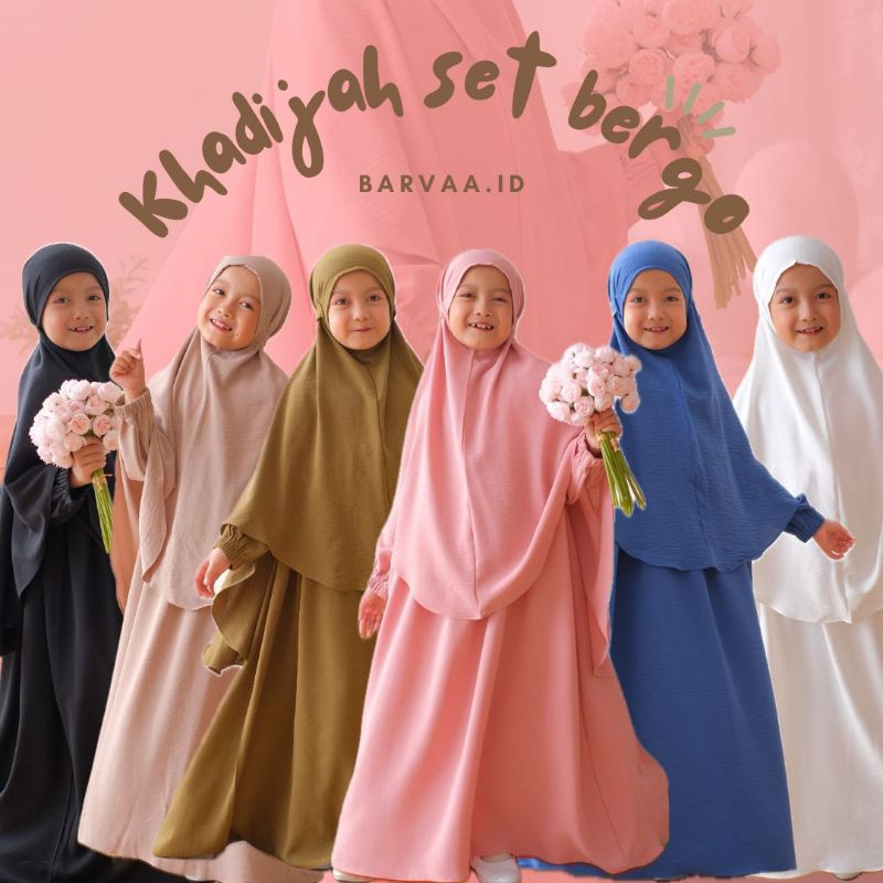 KHADIJAH SET BERGO ANAK (3-12thn)