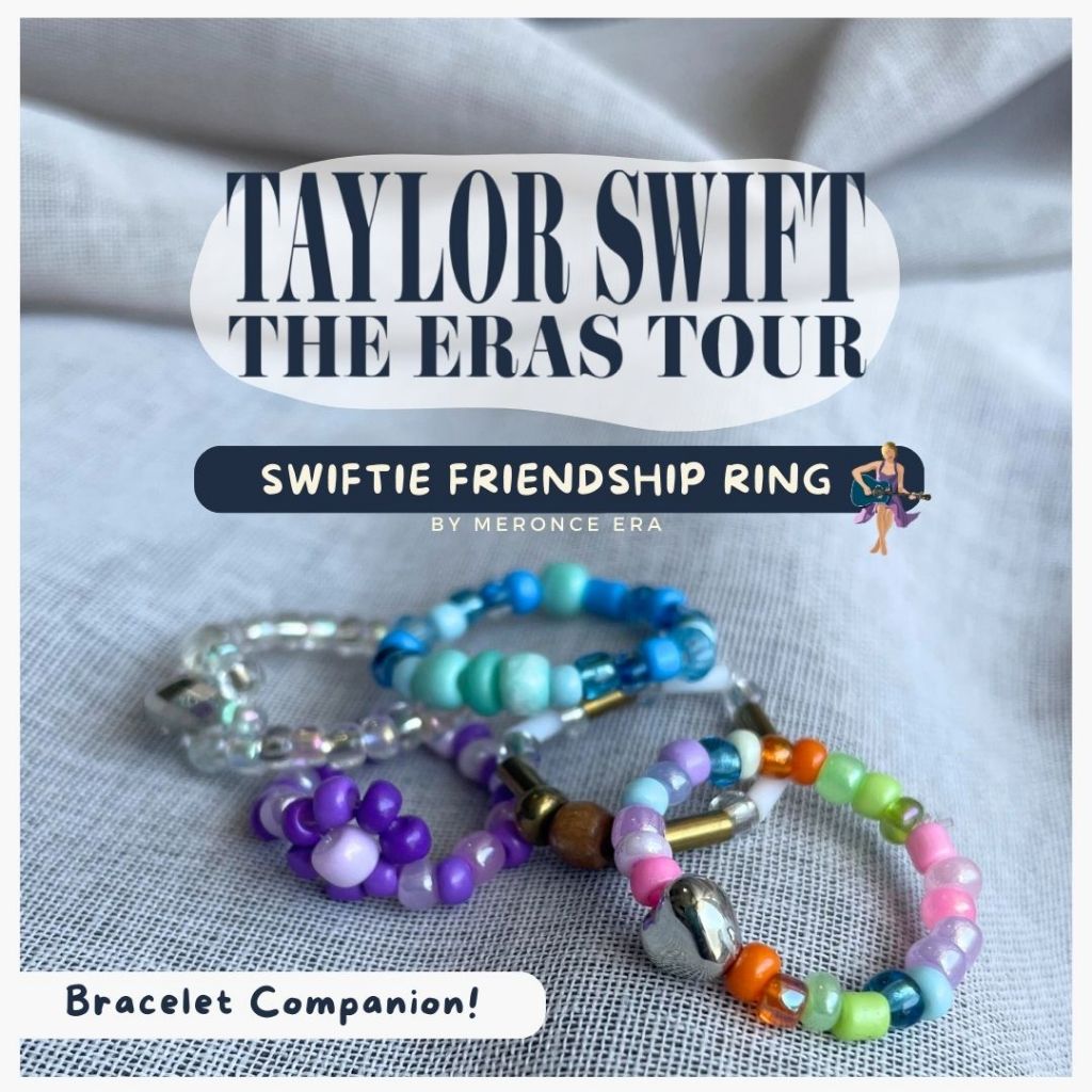 Eras Tour Friendship Ring | Taylor Swift Friendship Bracelet Companion -`♡´-