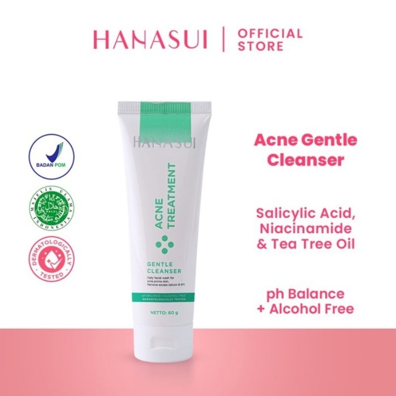 Facial wash hanasui acne