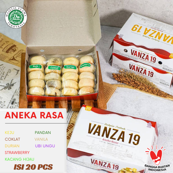 

Bakpia Pathok Basah dan Kering Vanza19 Oleh Oleh Khas Semarang