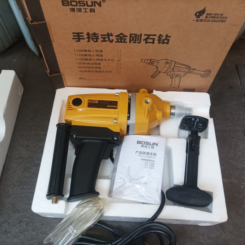 mesin bor coring 4 inch diamond core drill machine Z1Z - 110T