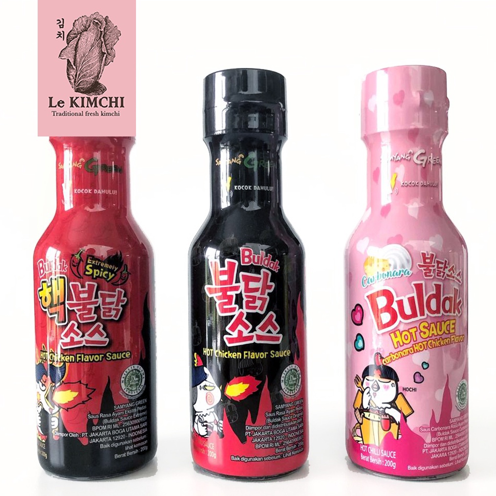 

TERBARU Samyang Hot Buldak Sauce Saus Samyang Pedas Halal Extremely Spicy