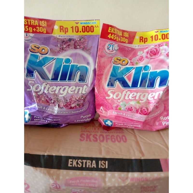Soklin softergent