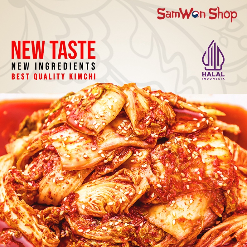 

Star SAMWON KIMCHI SAWI FRESH 1 KG FRESHLY MADE ORIGINAL KOREAN FOOD MAKANAN KOREA RASA LEZAT