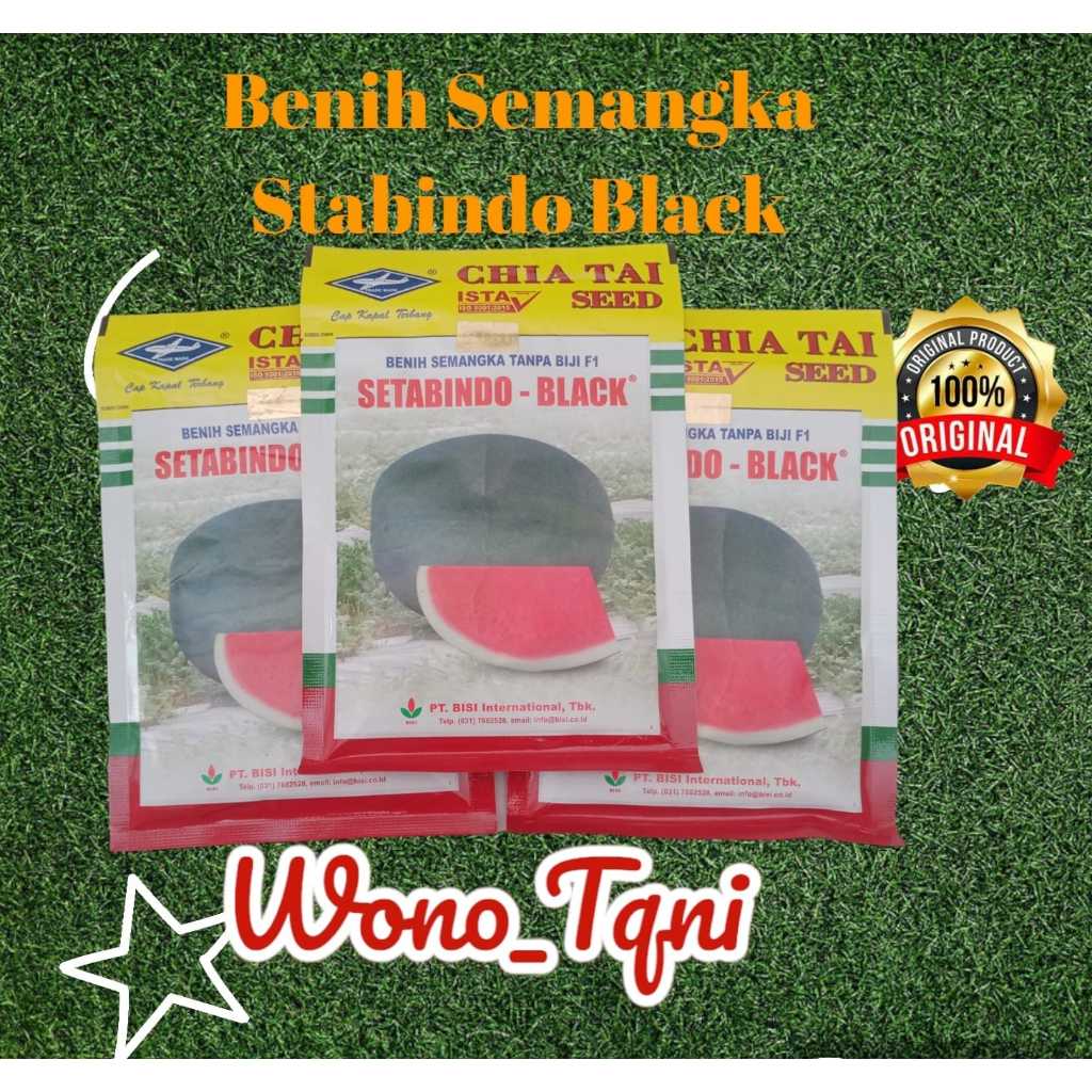 

Benih Semangka Stabindo Black 100% ORI