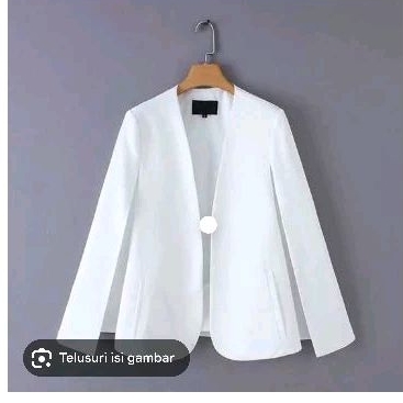 BLEZER PUTIH PRELOVED