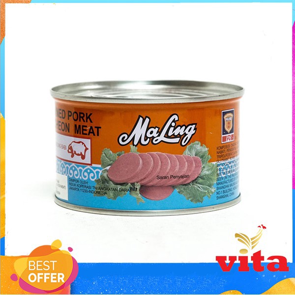 

Grosiran Murah Maling TTS Pork Luncheon Meat 397gr buruan