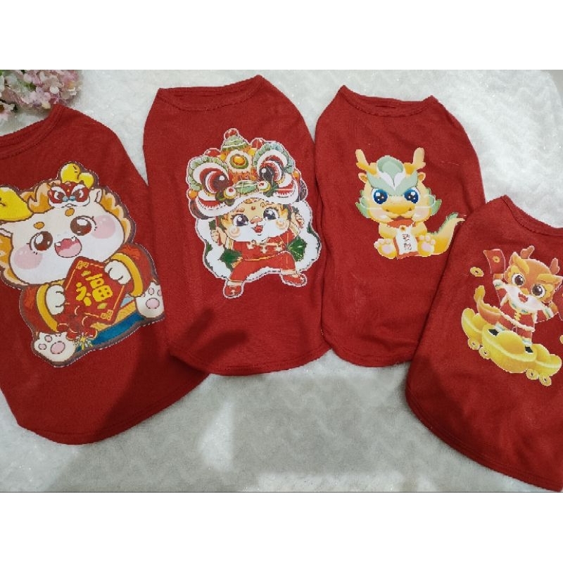 BAJU KAOS IMLEK ANJING KUCING TEMA BARONGSAI