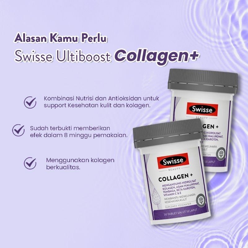 Swisse Ultiboost Collagen+ / vitamin collagen / kolagen / vitamin anti kerut /vitamin anti aging