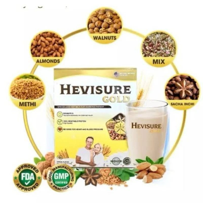 

Hevisure Gold Milk Susu Atasi Diabetes Kencing Manis 100% Ori